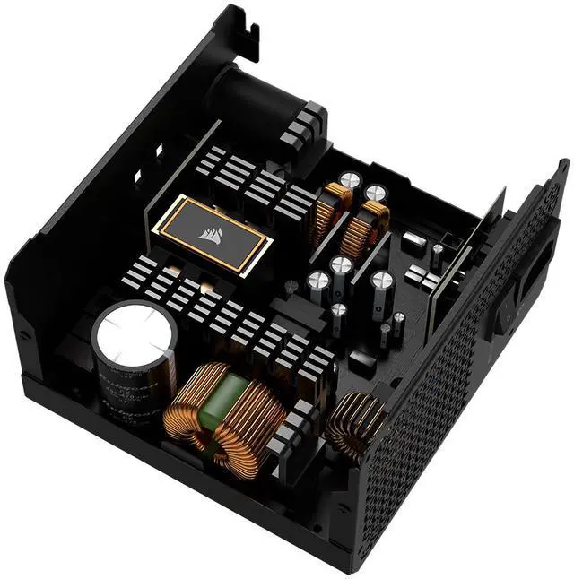 Alt view image 16 of 18 - Corsair CX650M (2025) Semi Modular ATX 3.1 PCIe 5.1 Low-Noise 650W Power Supply with 12V-2x6 Cable – Cybenetics Bronze Efficiency, LLC Topology, 105°C Capacitors – Black