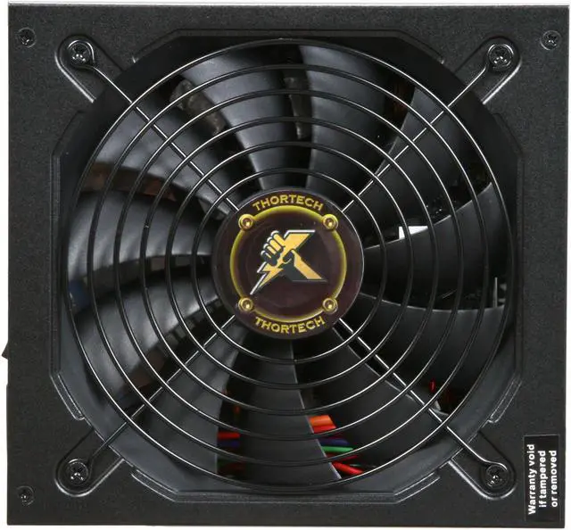 Alt view image 3 of 7 - Thortech Thunderbolt 650W TTB650G ATX 12V v2.3 / EPS 12V v2.91 SLI Ready CrossFire Ready 80 PLUS GOLD Certified Modular Active PFC Power Supply