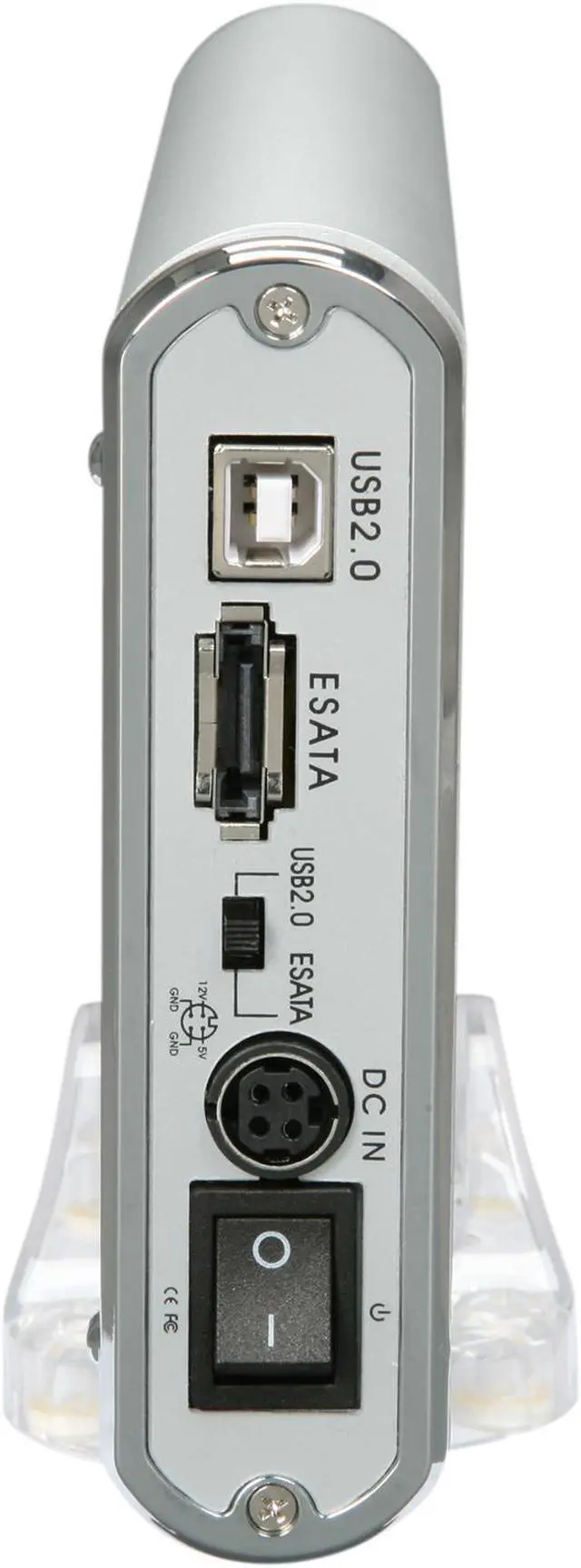 Alt view image 4 of 5 - Thermaltake A2395 Aluminum 3.5" IDE / SATA ESATA + USB2.0 External Enclosure