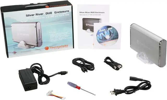 Alt view image 5 of 5 - Thermaltake A2395 Aluminum 3.5" IDE / SATA ESATA + USB2.0 External Enclosure