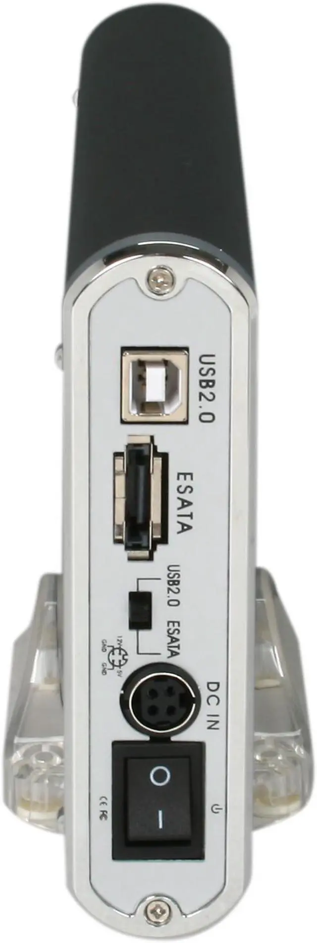 Alt view image 4 of 5 - Thermaltake A2396 Aluminum 3.5" IDE / SATA ESATA + USB2.0 External Enclosure