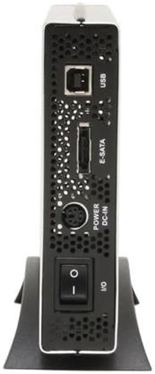 Alt view image 3 of 6 - Thermaltake MAX 4 N0003US Aluminum & Plastic 3.5" SATA II & SATA I USB2.0 & eSATA Combo External Enclosure