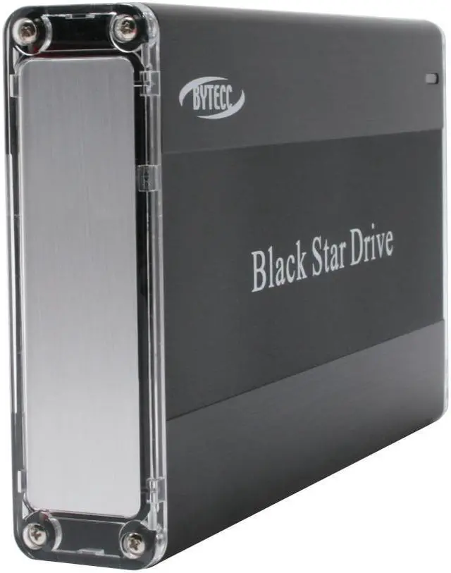 Main image of BYTECC ME-305SU-BLACK Aluminum 3.5" Black SATA USB 2.0 External Enclosure