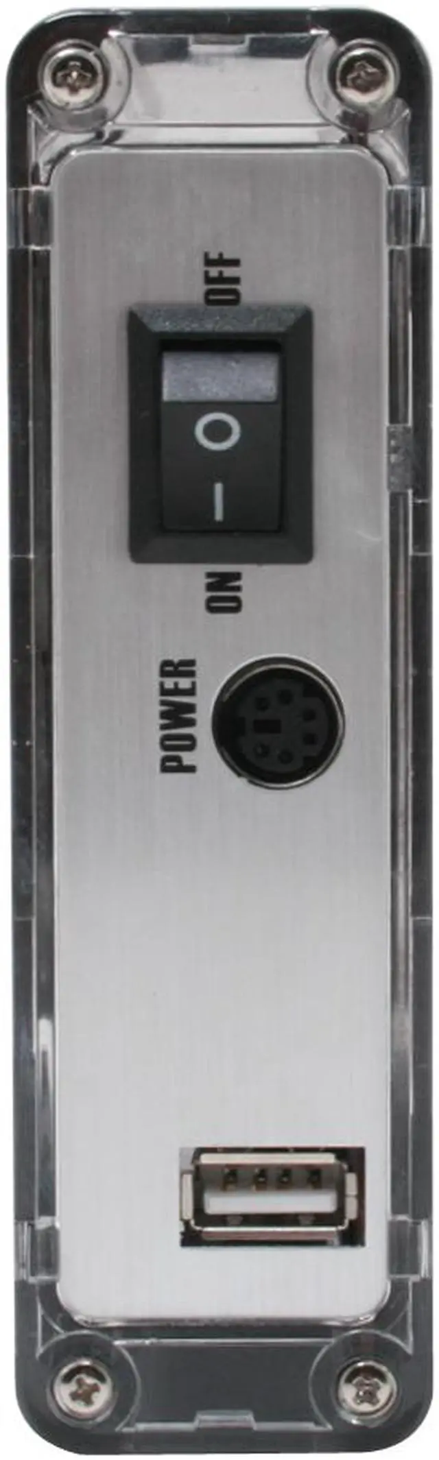 Alt view image 4 of 7 - BYTECC ME-305SU-BLACK Aluminum 3.5" Black SATA USB 2.0 External Enclosure