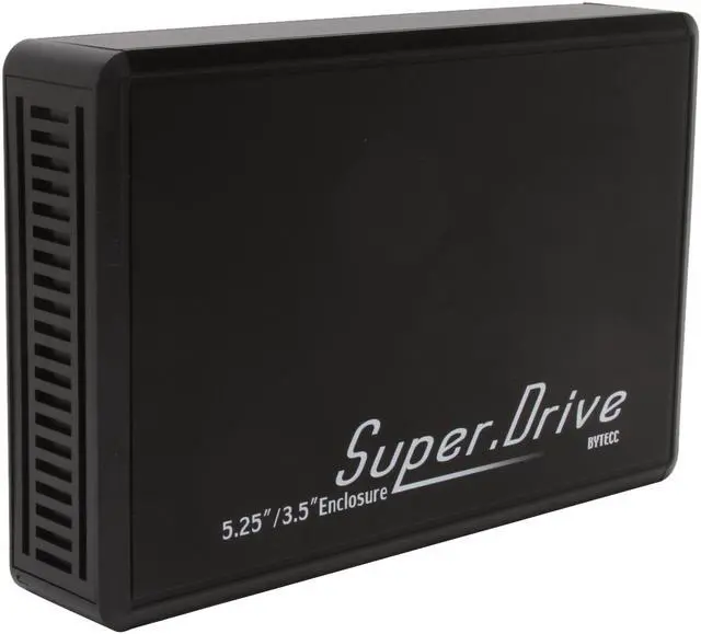 Main image of BYTECC ME-535U2-BK Aluminum 5.25"/3.5" Black IDE USB 2.0 External Enclosure