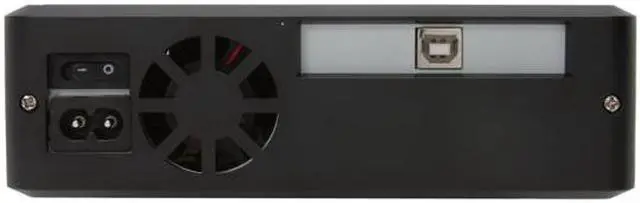 Alt view image 3 of 6 - BYTECC ME-535U2-BK Aluminum 5.25"/3.5" Black IDE USB 2.0 External Enclosure