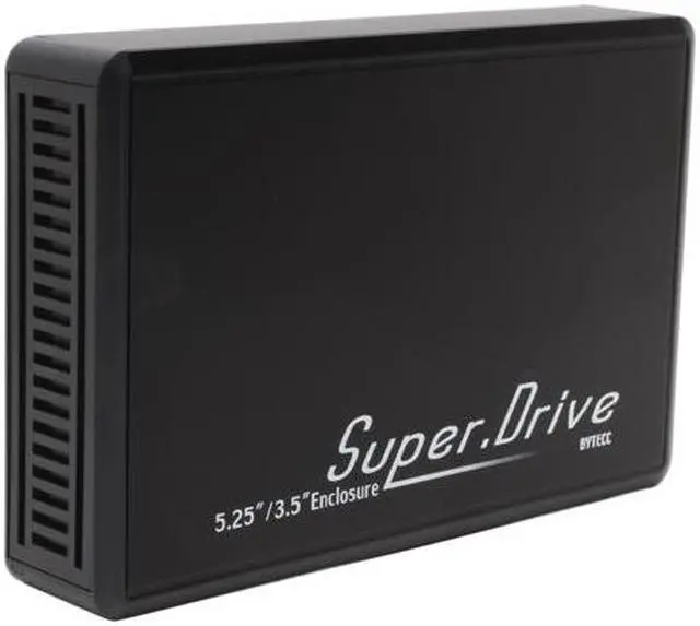Main image of BYTECC ME-535SU-BK Aluminum 5.25"/3.5" Black SATA USB 2.0 External Enclosure