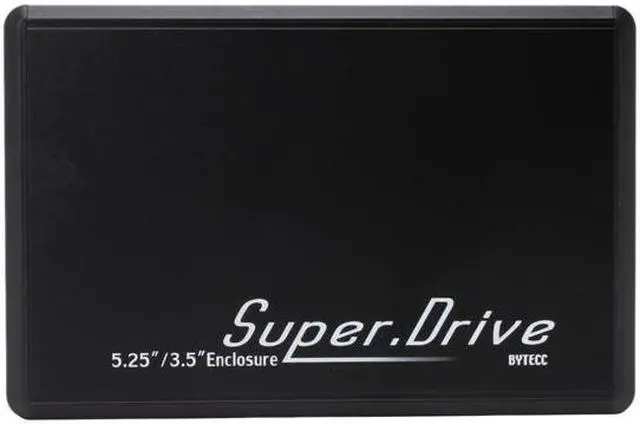 Alt view image 2 of 6 - BYTECC ME-535SU-BK Aluminum 5.25"/3.5" Black SATA USB 2.0 External Enclosure