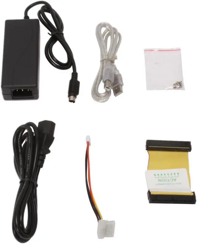 Alt view image 5 of 6 - BYTECC ME350V4-ISA-SL Aluminum 3.5" Silver IDE / SATA USB 2.0 External Enclosure