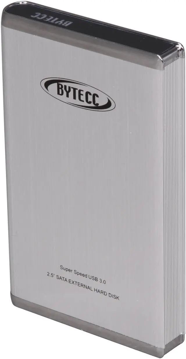 Main image of BYTECC HD6-SU3 Aluminum 2.5" Silver SATA USB 3.0 External Enclosure
