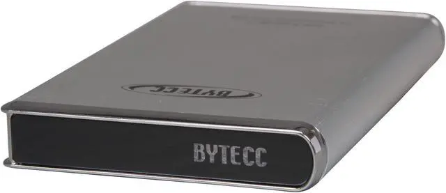 Alt view image 4 of 5 - BYTECC HD6-SU3 Aluminum 2.5" Silver SATA USB 3.0 External Enclosure