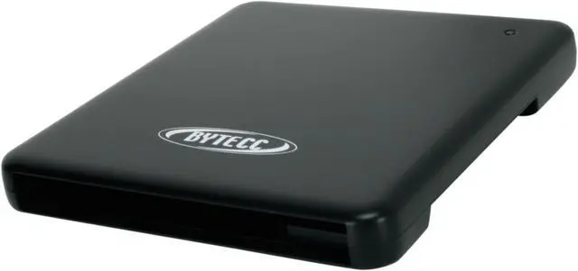 Main image of BYTECC DVD-100 Black SATA USB 2.0 Slim O.D.D. Enclosure (Optical Drive Not Included)