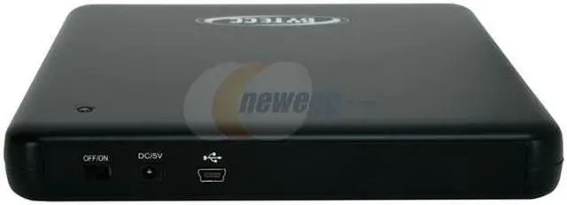 Alt view image 4 of 5 - BYTECC DVD-100 Black SATA USB 2.0 Slim O.D.D. Enclosure (Optical Drive Not Included)