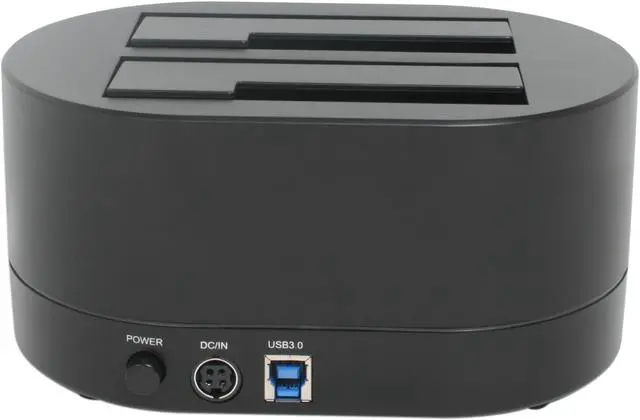 Alt view image 3 of 4 - BYTECC T-320 2.5" & 3.5" Black SATA USB 3.0 type-B Dual SATA Docking Station