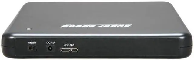 Alt view image 5 of 6 - BYTECC DVD-100U3 Plastic Black SATA I/II USB 3.0 USB 3.0 External Slim O.D.D. Enclosure for Slim-SATA O.D.D. Devices