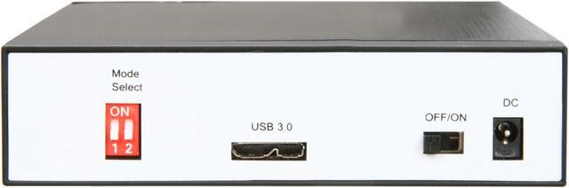 Alt view image 4 of 5 - BYTECC BT-M252U3 2.5" Black SATA I/II USB 3.0 2.5" Dual-Bay RAID 0/1 SuperSpeed USB 3.0 to Sata External Hard Drive Enclosure