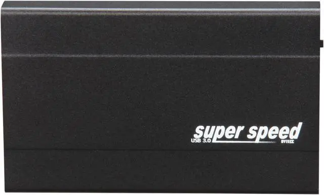Alt view image 2 of 5 - BYTECC HD7-U3FW800 2.5" Black SATA USB 3.0 & Firewire 800 Mobile External Enclosure