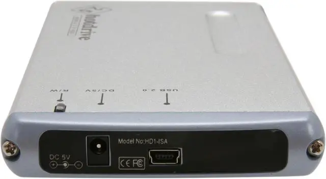Alt view image 4 of 5 - BYTECC HD1-ISA Aluminum Mobile 2.5" HDD Enclosure for SATA/IDE HDDs