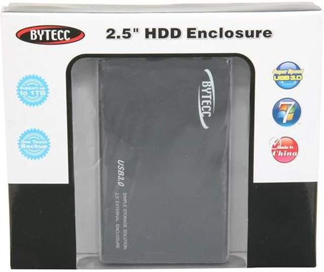 Open Box: BYTECC HD8-SU3 Black External Enclosure - Newegg.com