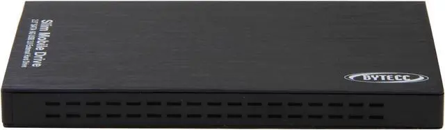 Alt view image 3 of 5 - BYTECC HD3-S3U3 Aluminum 2.5" Black SATA I/II/III USB 3.0 External Enclosure