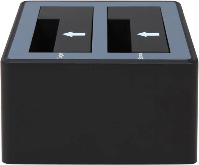 Alt view image 3 of 8 - BYTECC T-300D SATA III USB 3.0 Super Speed USB 3.0 to Dual SATA III Docking with Stand Alone Duplicator