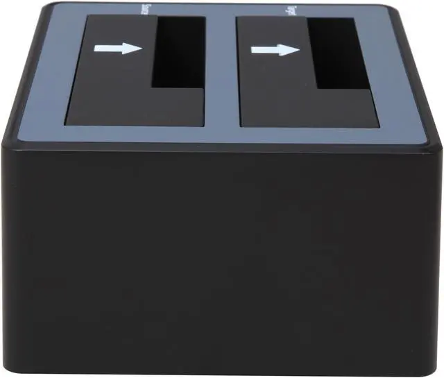 Alt view image 5 of 8 - BYTECC T-300D SATA III USB 3.0 Super Speed USB 3.0 to Dual SATA III Docking with Stand Alone Duplicator