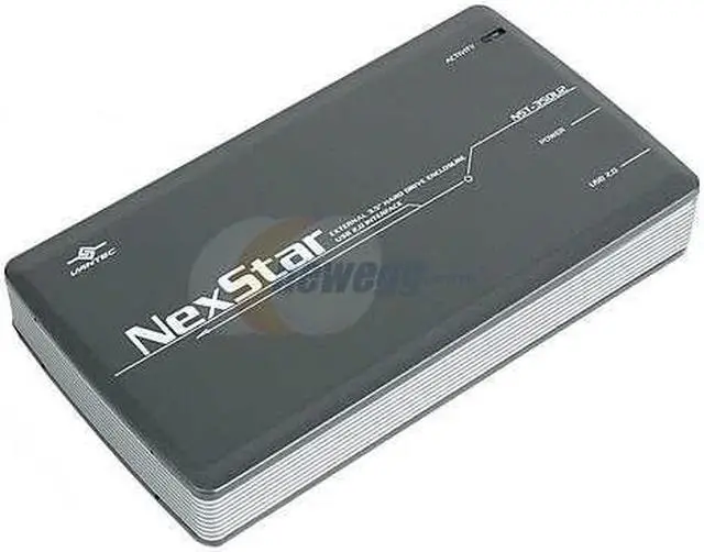Alt view image 4 of 6 - VANTEC NexStar NST-350U2 Aluminum Alloy 3.5" IDE USB 2.0 External Enclosure