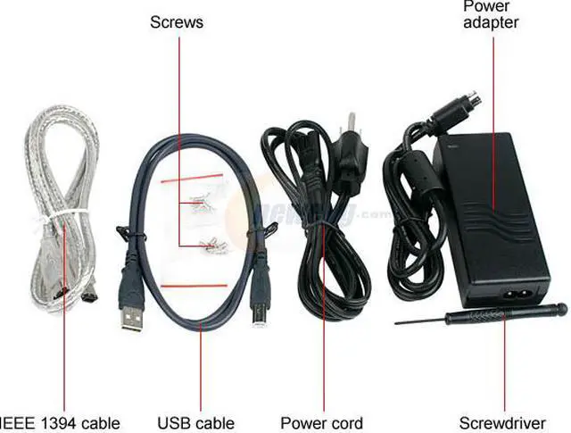 Alt view image 4 of 5 - VANTEC NexStar NST-350UF Aluminum Alloy 3.5" IDE USB2.0 & 1394 External Enclosure