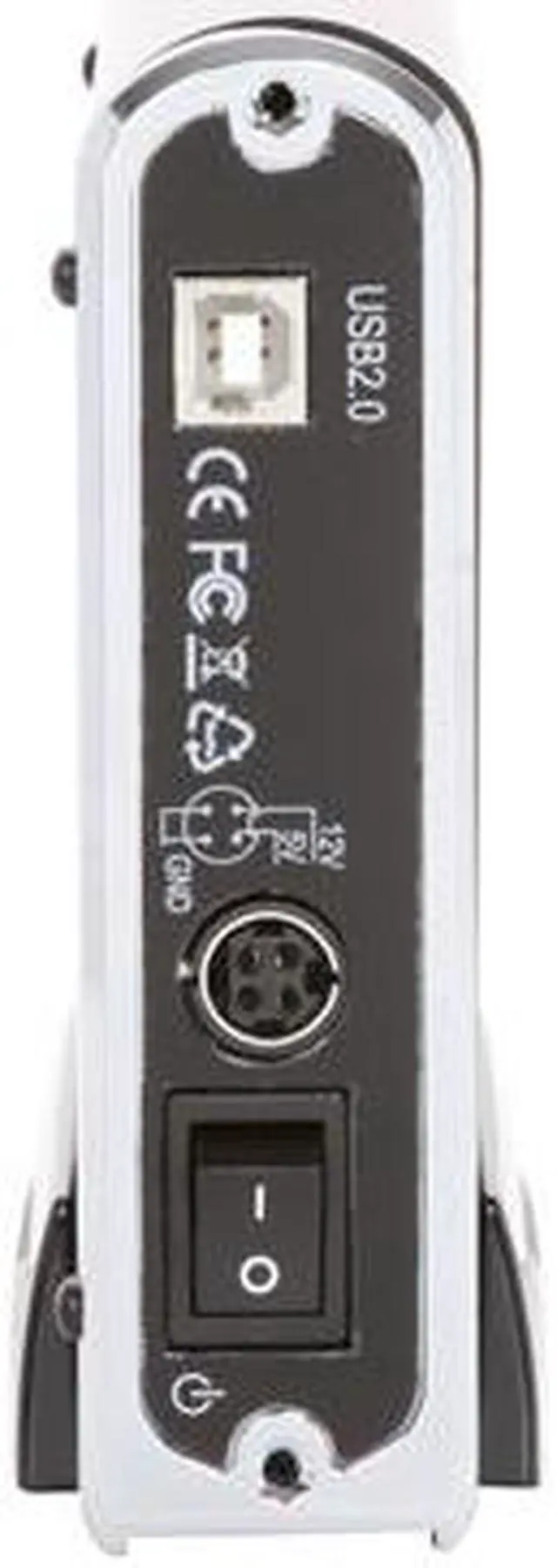Alt view image 4 of 6 - Vantec NexStar 3 3.5" IDE to USB 2.0 External Hard Drive Enclosure (Onyx Black) - Model NST-360U2-BK