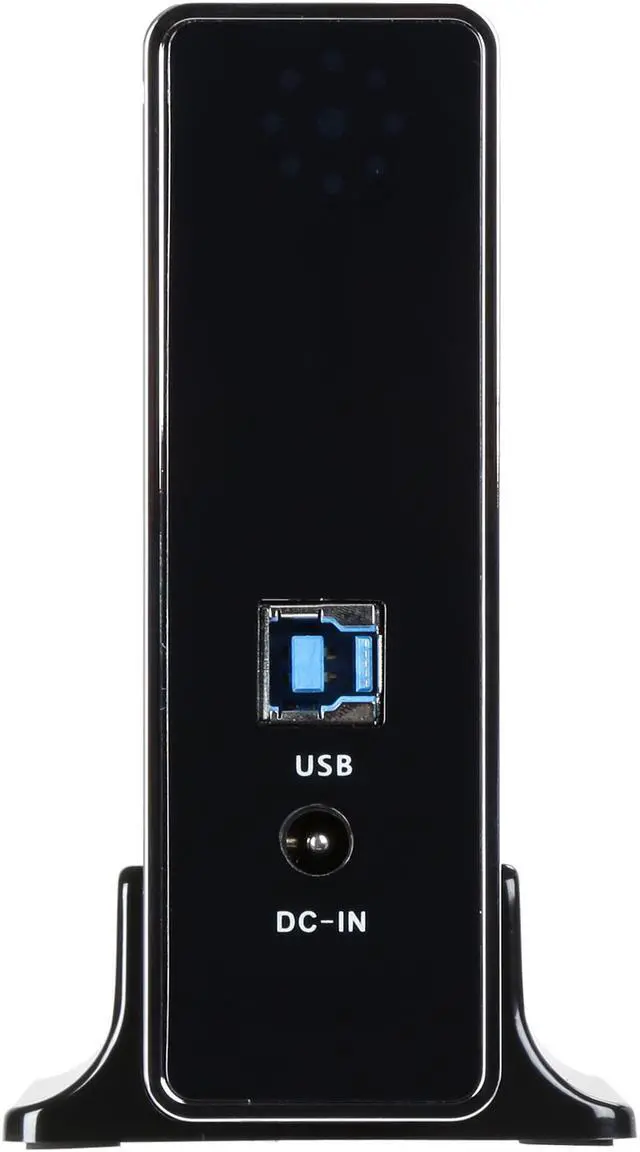 Alt view image 4 of 4 - BYTECC HD-3525SU3 Aluminum 2.5" & 3.5" Black SATA III USB 3.0 Super Speed USB 3.0 to SATA III Enclosure for 2.5"/3.5" HDD/SSD