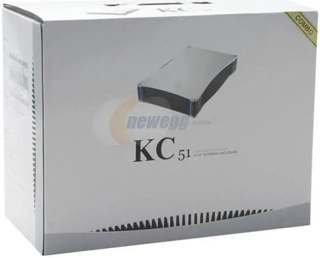 Alt view image 4 of 4 - Mapower KC51C1 Aluminum 5.25" IDE USB 2.0 & 1394 External Enclosure