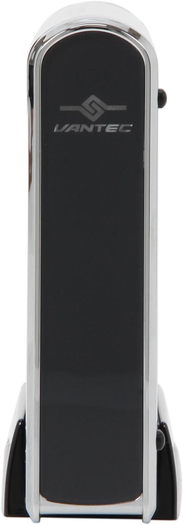 Alt view image 2 of 5 - Vantec NexStar 3 3.5" SATA to USB 2.0 & eSATA External Hard Drive Enclosure (Onyx Black) - Model NST-360SU-BK