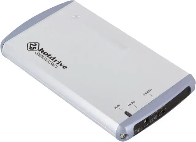 Main image of BYTECC HD-201U2 (SILVER) Aluminum 2.5" IDE USB2.0 mini External Enclosure