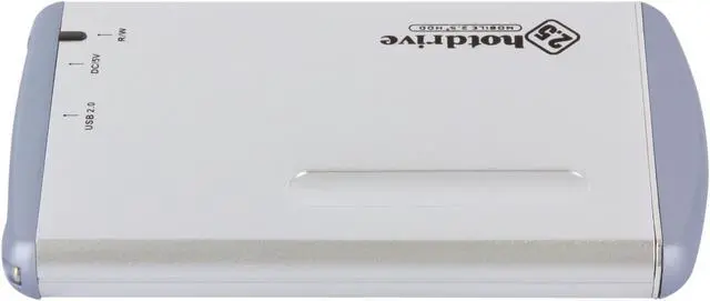 Alt view image 4 of 10 - BYTECC HD-201U2 (SILVER) Aluminum 2.5" IDE USB2.0 mini External Enclosure