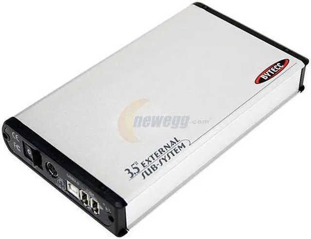 Main image of BYTECC ME-740U2F Aluminum 3.5" IDE USB & 1394 External Enclosure