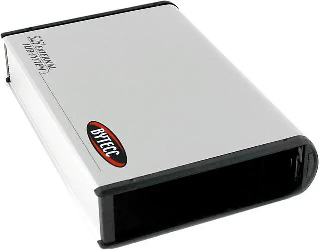 Main image of BYTECC ME-340U2 Aluminum 5.25" IDE USB 2.0 Silver External Enclosure