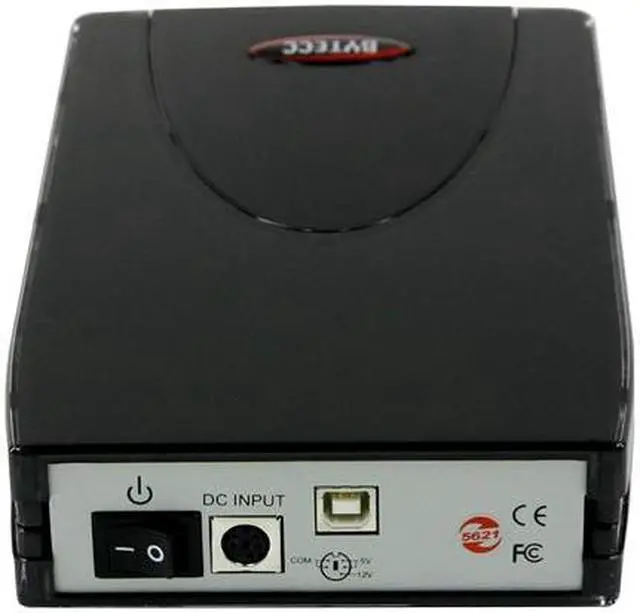 Alt view image 2 of 6 - BYTECC ME-720U2B 3.5" IDE USB 2.0 Black External Enclosure