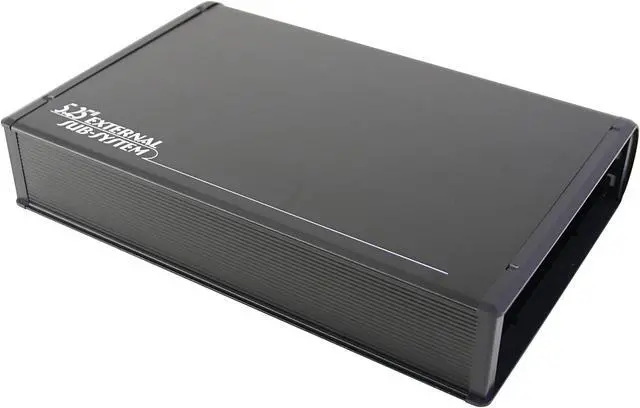 Alt view image 2 of 5 - BYTECC ME-340U2F-BK Aluminum 5.25" IDE USB & 1394 Black External Enclosure