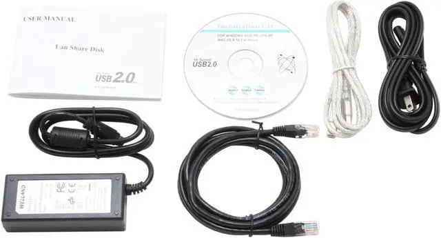 Alt view image 4 of 5 - BYTECC BT380(SILVER) Aluminum 3.5" IDE USB 2.0 & Ethernet NAS External Enclosure