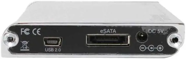 Alt view image 3 of 8 - BYTECC BT-280SATA COMBO(S) Aluminum 2.5" SATA USB & eSATA External Enclosure