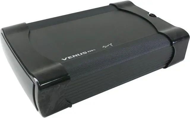 Main image of AMS VENUS DS-2512CBK Aluminum 5.25" IDE USB & 1394 Black External Enclosure
