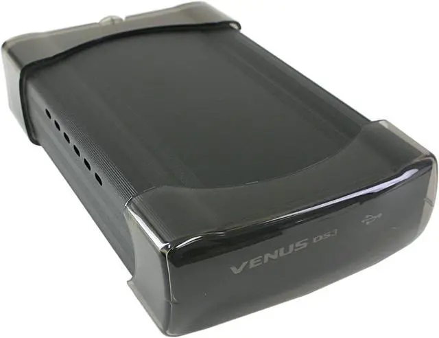 Main image of AMS VENUS DS-2316B2BK Aluminum 3.5" IDE USB 2.0 Black External Enclosure