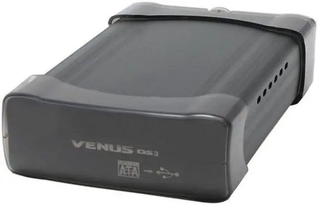 Main image of AMS DS3 DS-2316SU2BK Aluminum 3.5" SATA to USB2.0 External Enclosure