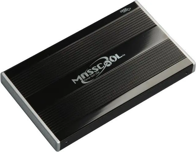 Main image of MASSCOOL UE211 Aluminum 2.5" IDE USB 2.0 External Enclosure