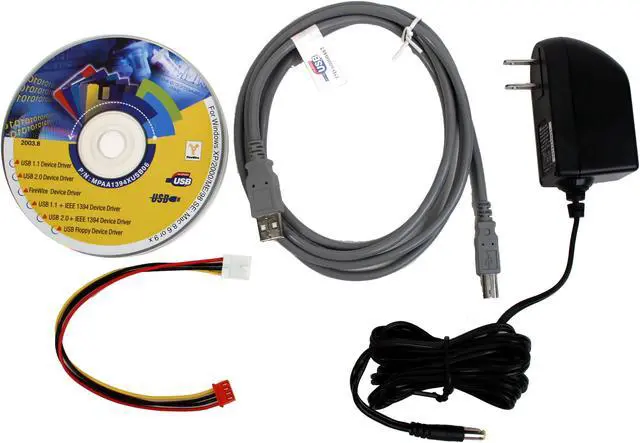 Alt view image 3 of 4 - QUICK-SERV PENR-35U2 Plastic 3.5" IDE USB2.0 (type B) Hard Disk Drive External Enclosure