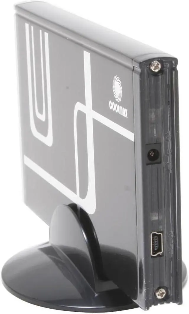 Main image of COOLMAX HD-260B-U2 Aluminum / ABS 2.5" IDE ATA 100 USB 2.0 Black External Enclosure