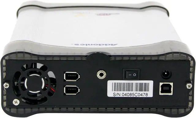 Alt view image 2 of 4 - Addonics AE5SACSUF Aluminum 5.25" SATA USB & 1394 External Enclosure - OEM
