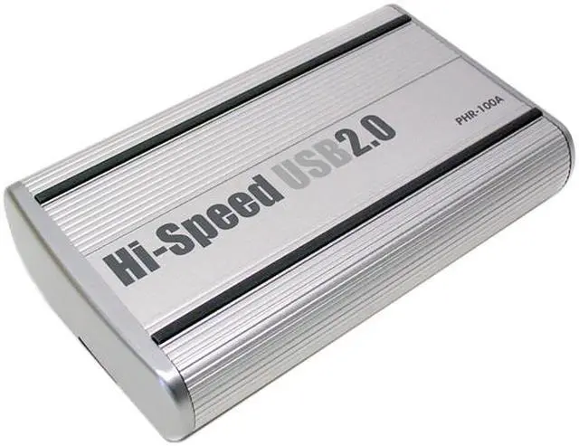 Main image of macally PHR-100A Aluminum 3.5" IDE USB2.0 (type B) External Enclosure