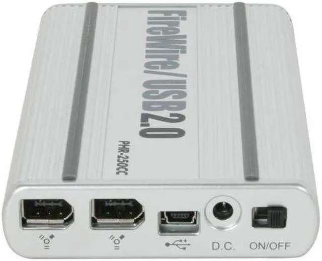 Alt view image 4 of 5 - macally PHR-250CC Aluminum 2.5" IDE USB & 1394 External Enclosure