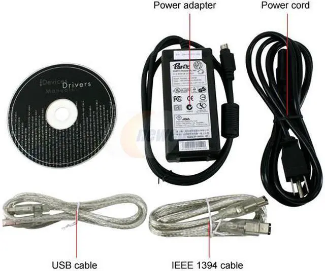 Alt view image 4 of 5 - Macally PHC-500BC FireWire / USB2.0 External Enclosure for